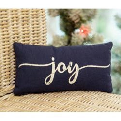 Navy Joy Mini Pillow