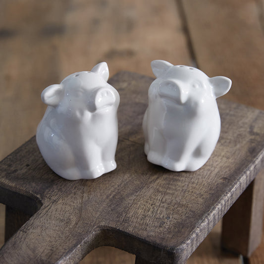 Piglet Salt and Pepper Shakers - The Mirrored Past