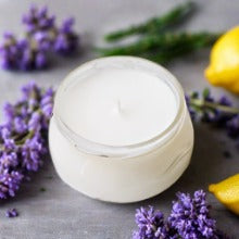 6 oz Handmade Soy Candle | Lemon Lavender