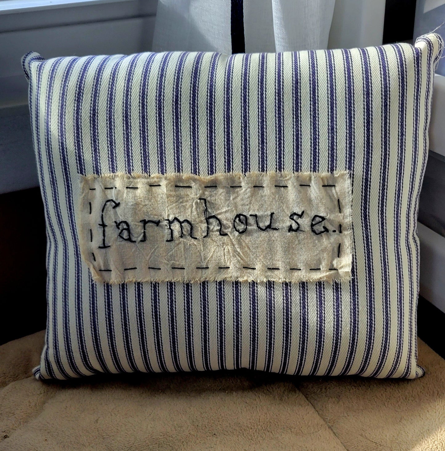 Farmhouse Pillow - The Mirrored Past