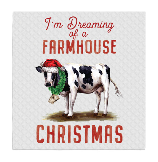SWEDISH DISH CLOTHS | Dreaming of a Farmhouse Christmas - The Mirrored Past