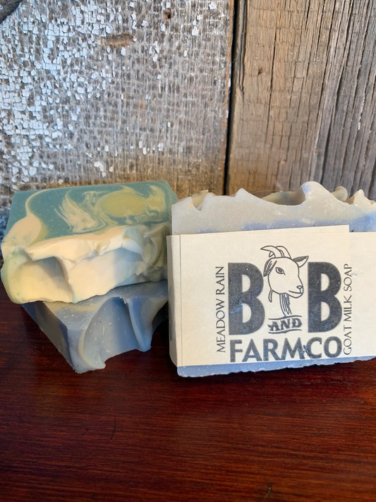 Goat Milk Bar Soap | Meadow Rain - The Mirrored Past