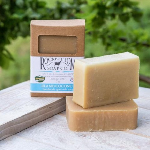 Goat Milk Bar Soap | Island Coconut - The Mirrored Past