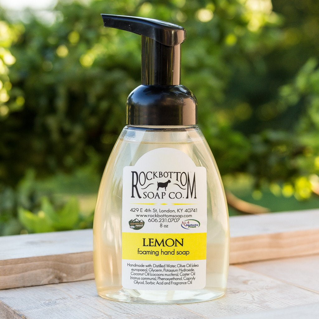 Foaming Hand Soap | Lemon - The Mirrored Past