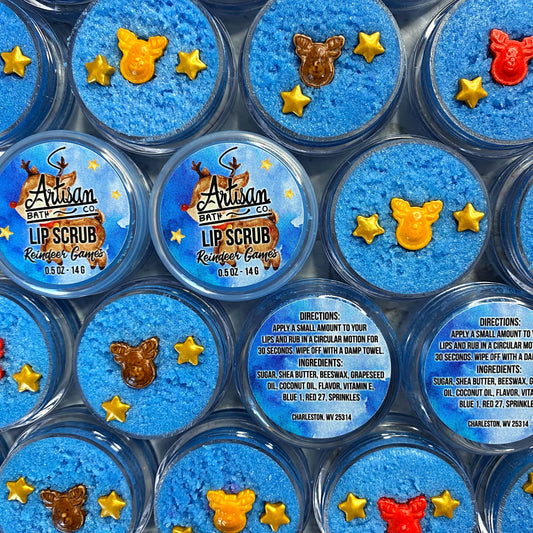 Reindeer Games Lip Scrub - The Mirrored Past