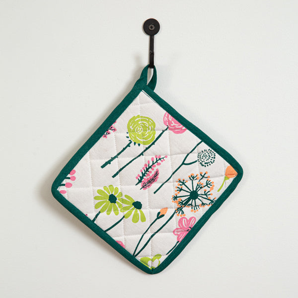 Floral Pot Holder - The Mirrored Past