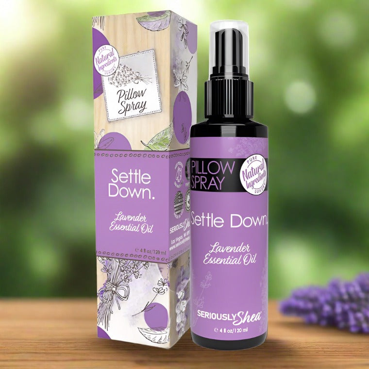 Settle Down Pillow Spray - Lavender - The Mirrored Past
