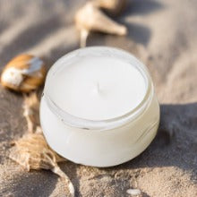 6 oz. Handmade Soy Candle | Coconut Sands - The Mirrored Past